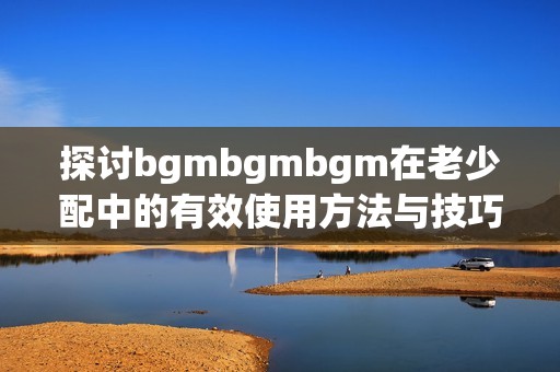 探讨bgmbgmbgm在老少配中的有效使用方法与技巧